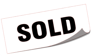 Ripple Through Time - SOLD 1 a white sticker with black text